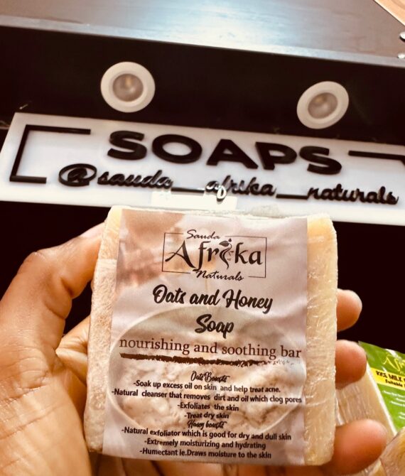 Oats and honey soap