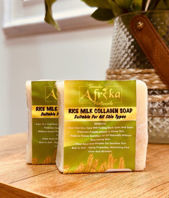 Rice milk soap